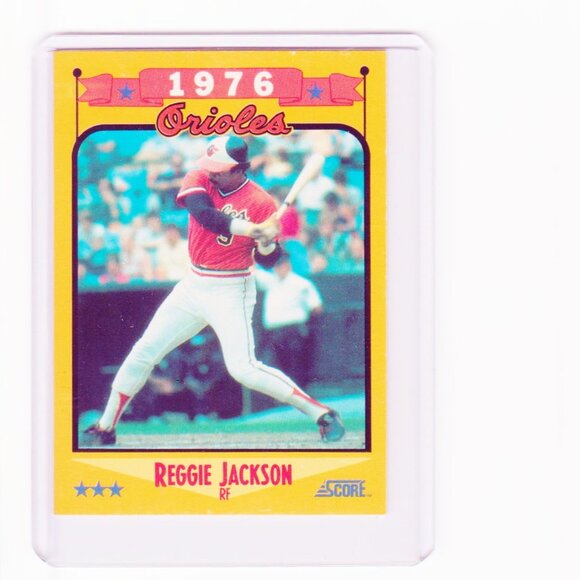 Reggie Jackson Baseball Card Mint - Picture 1 of 2